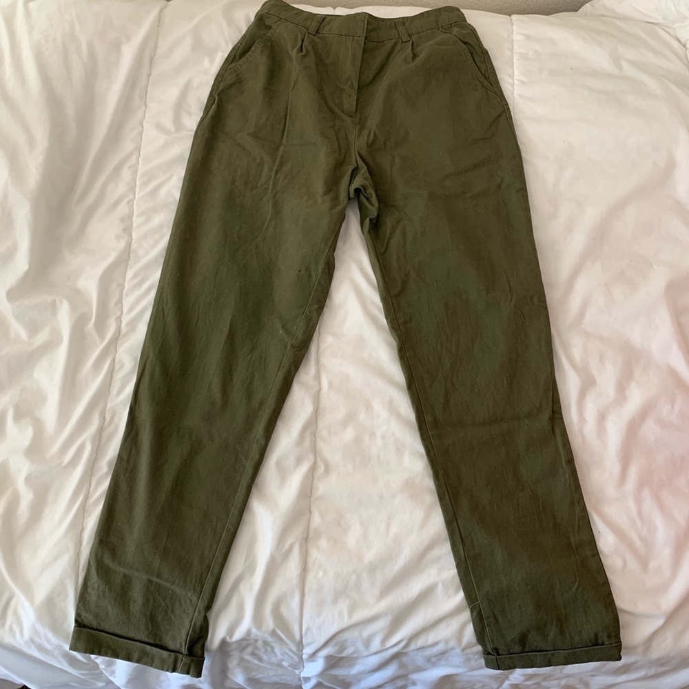 Green Cargo Pants